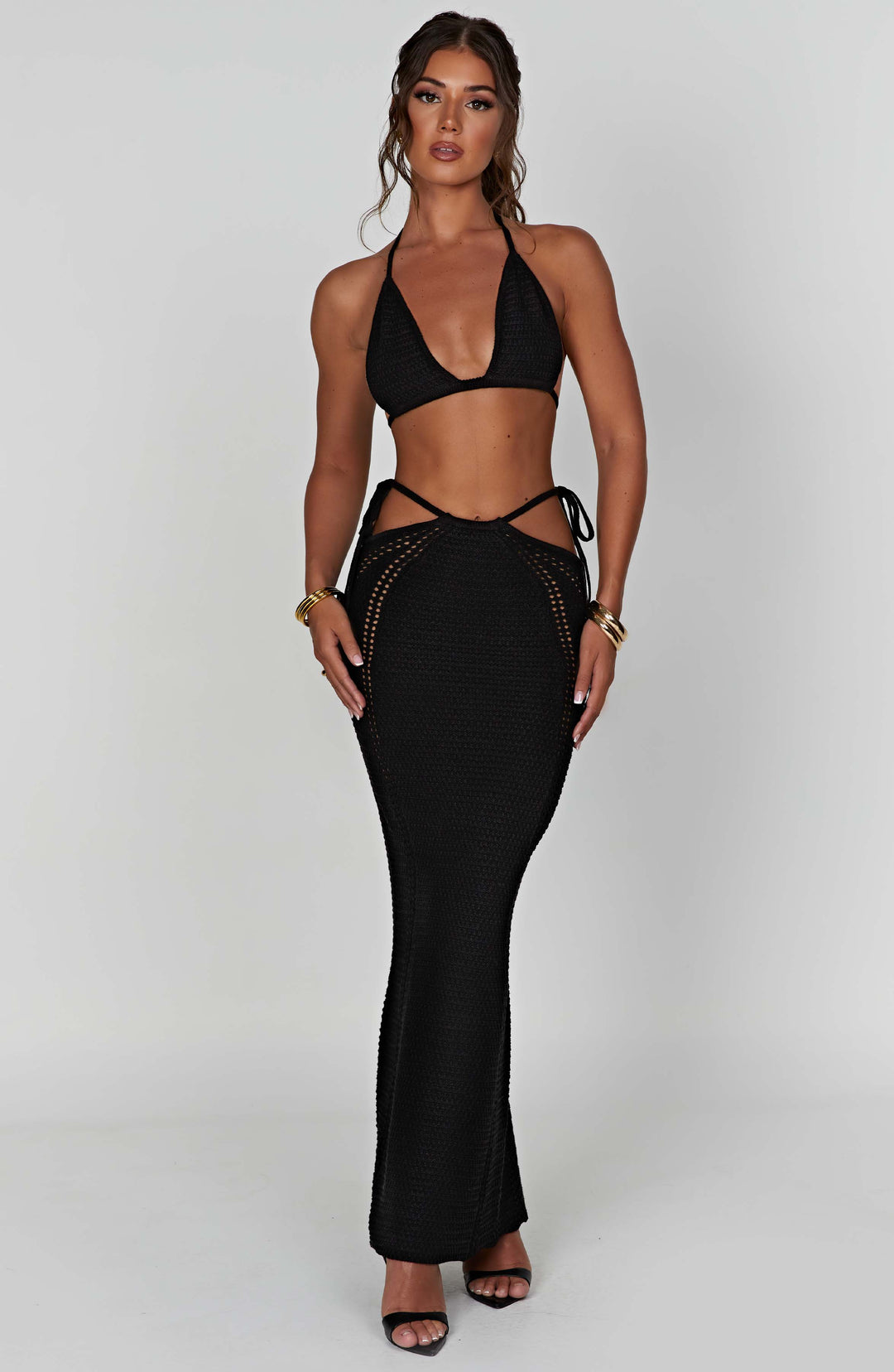 Kirari Top in Black by Clandour, product photo 16