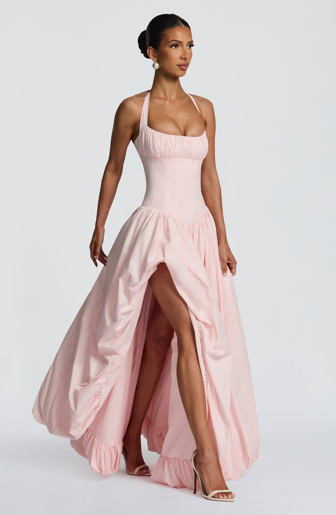 Lumaella Maxi Dress in Blush by Clandour, product photo 7