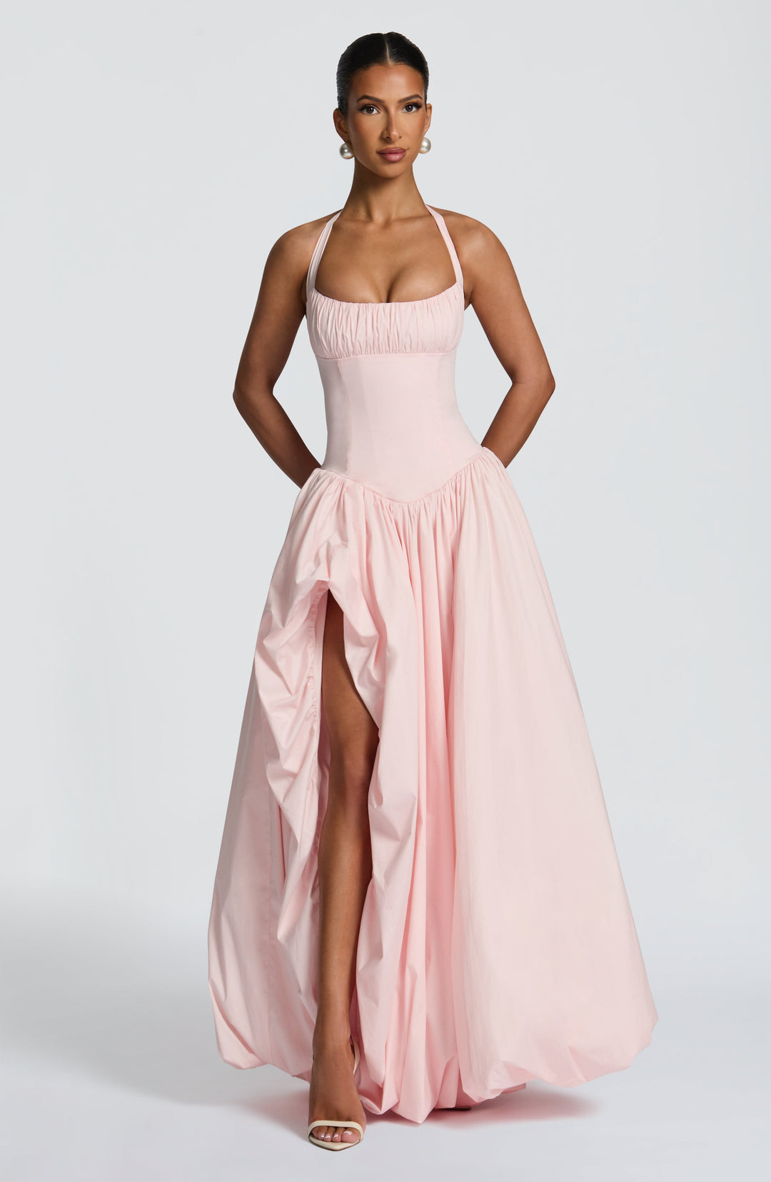 Lumaella Maxi Dress in Blush by Clandour, product photo 8