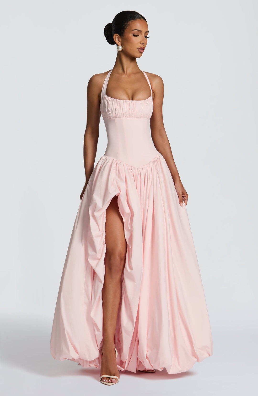Lumaella Maxi Dress in Blush by Clandour, product photo 10
