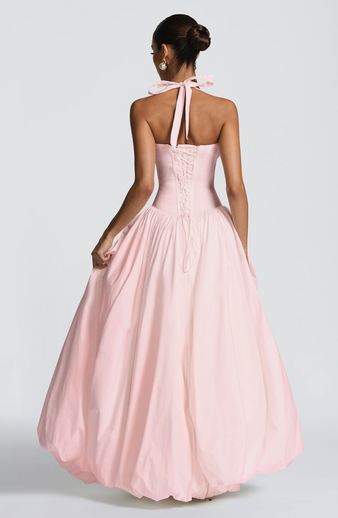 Lumaella Maxi Dress in Blush by Clandour, product photo 11