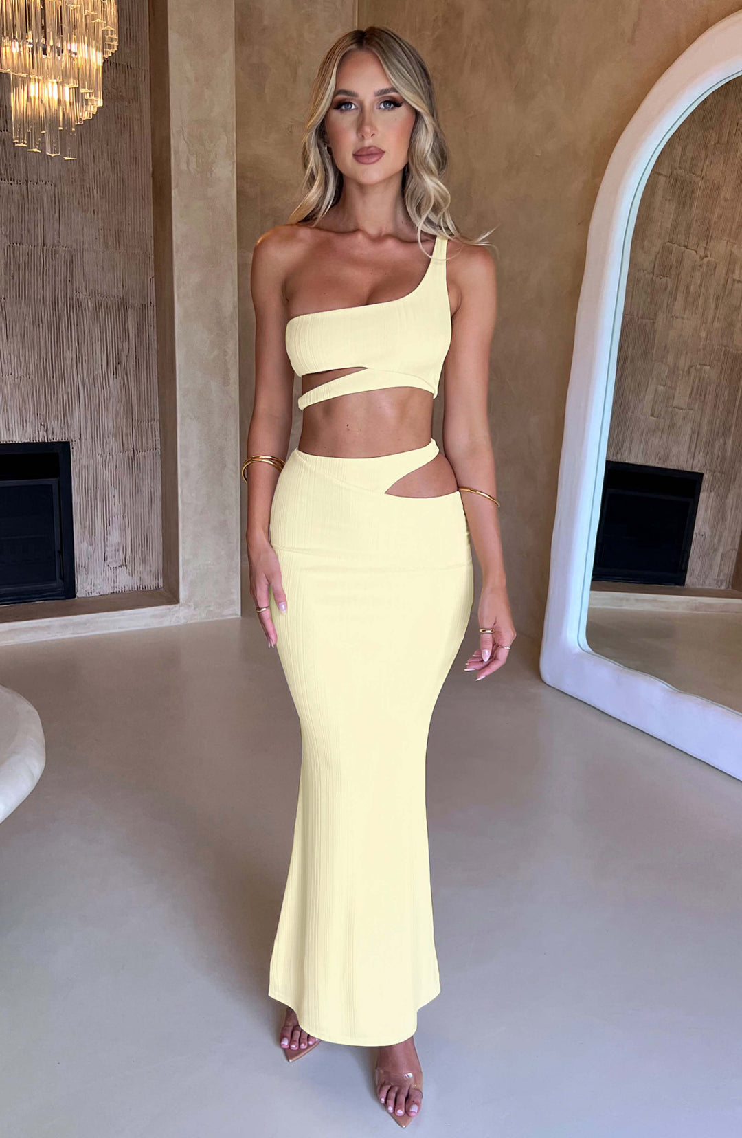 Lumaelle Top in Lemon by Clandour, product photo 2
