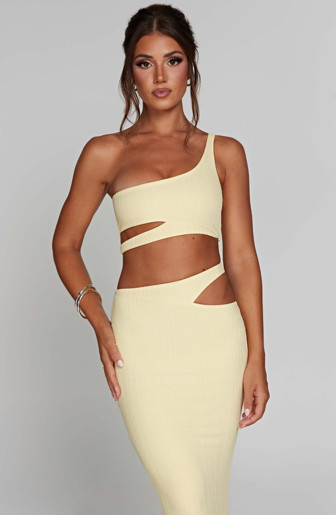 Lumaelle Top in Lemon by Clandour, product photo 14