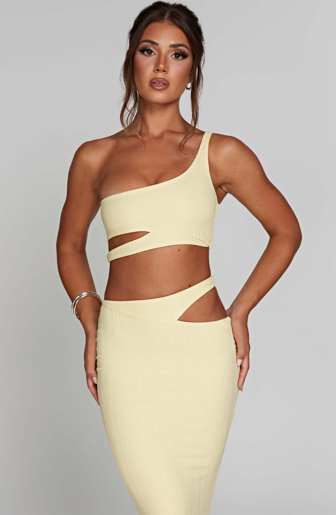 Lumaelle Top in Lemon by Clandour, product photo 15