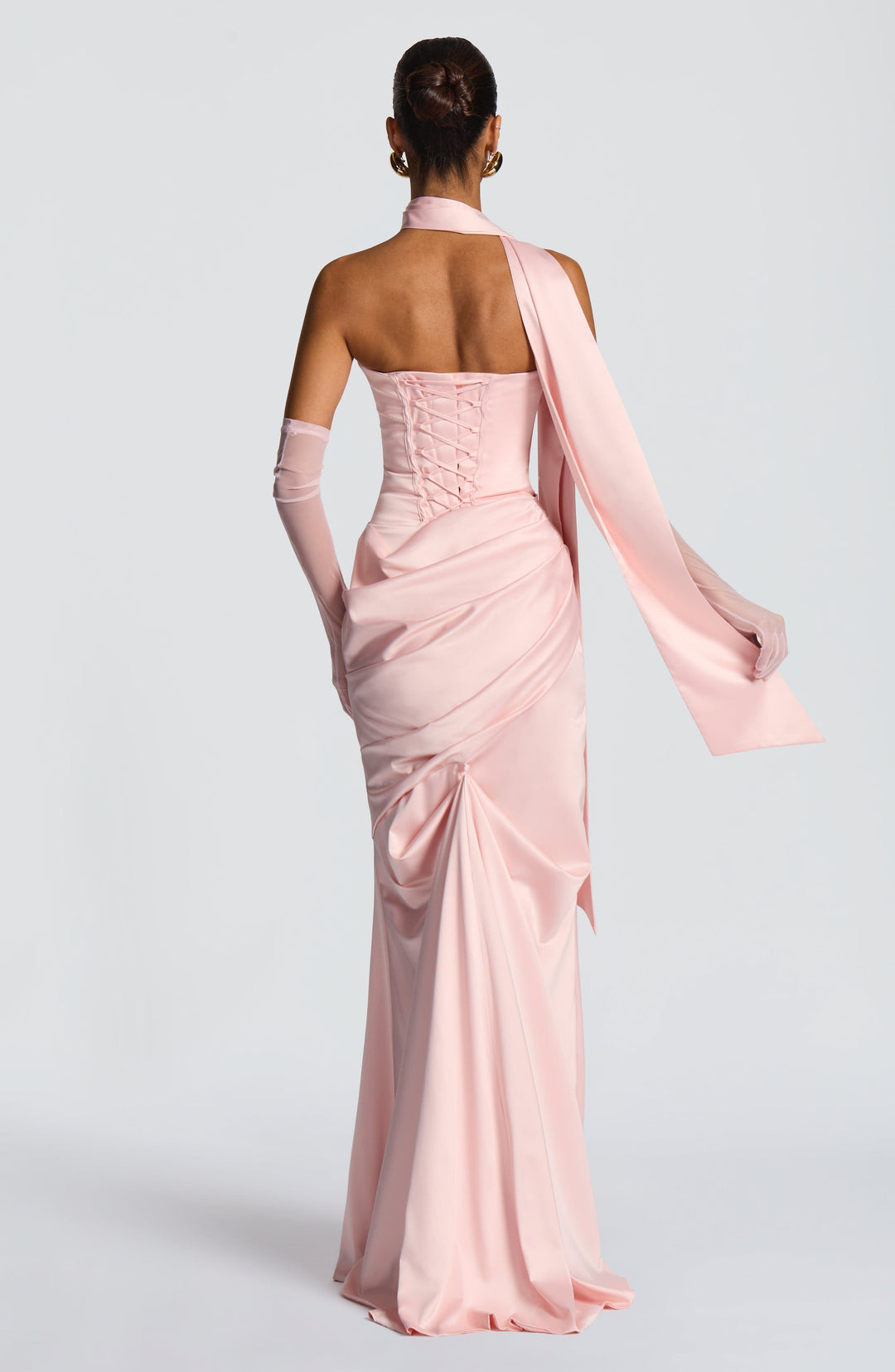Lumaessa Maxi Dress in Blush by Clandour, product photo 2
