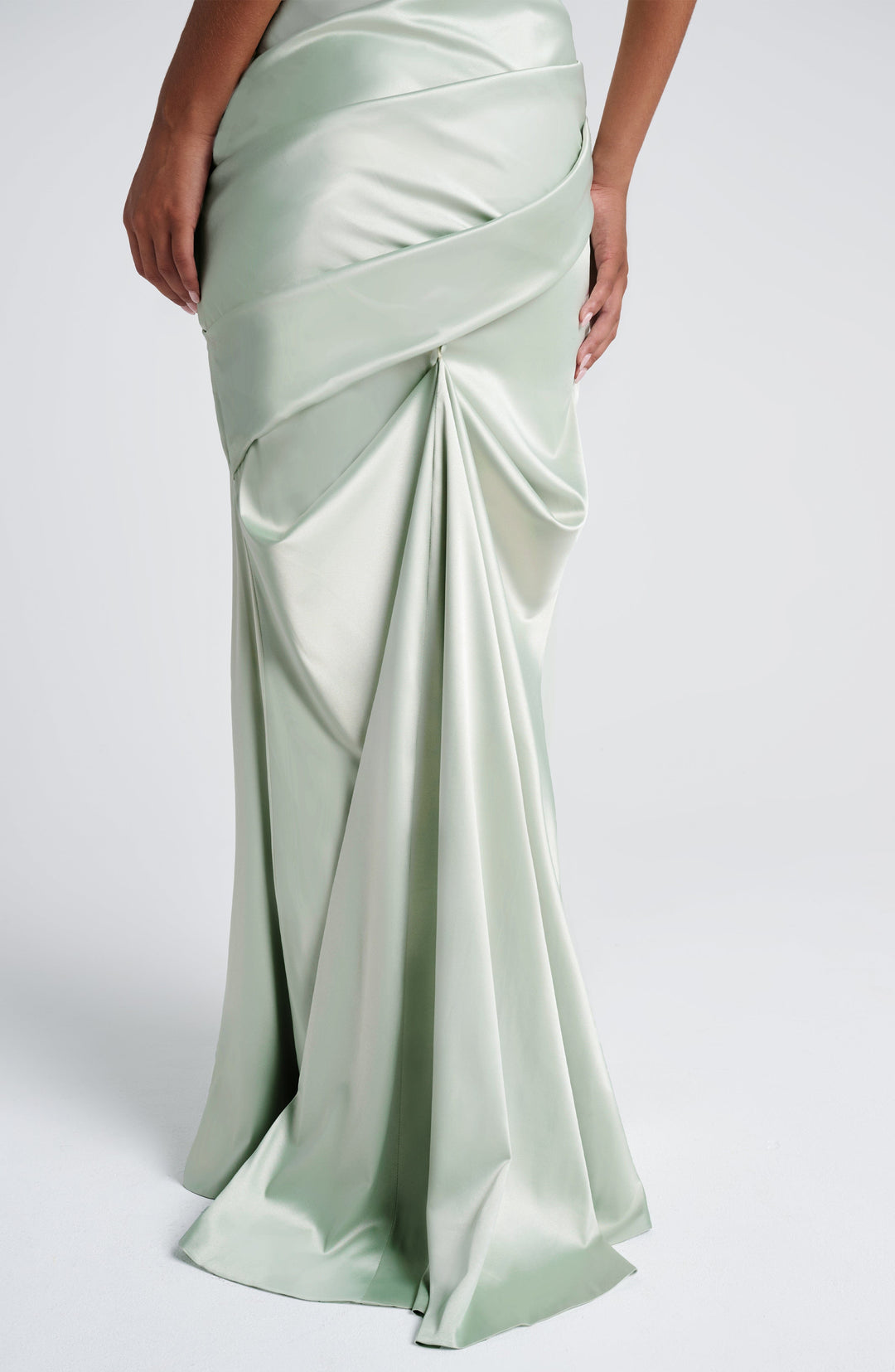 Lumaessa Maxi Dress in Mint by Clandour, product photo 8