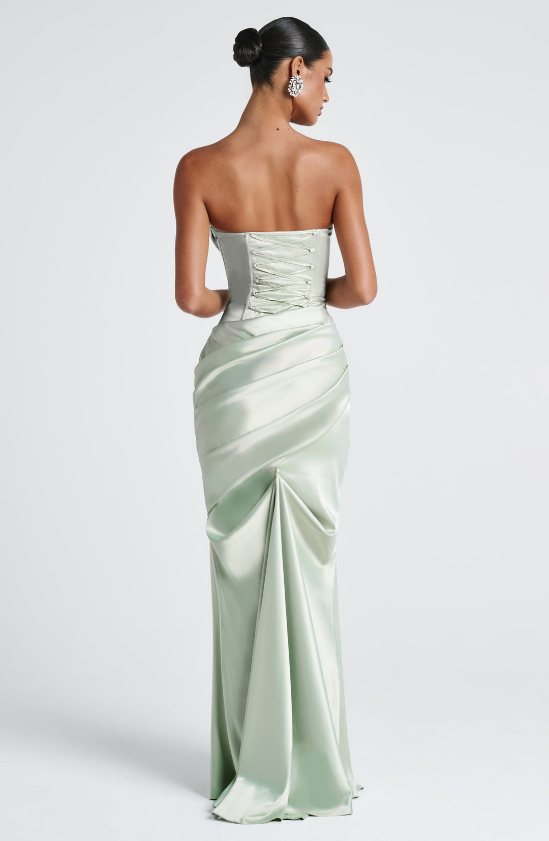 Lumaessa Maxi Dress in Mint by Clandour, product photo 11