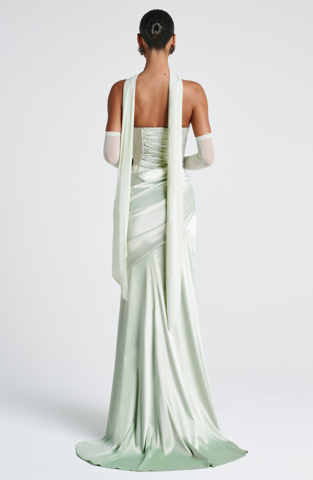 Lumaessa Maxi Dress in Mint by Clandour, product photo 13