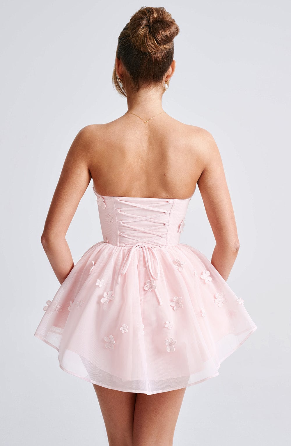 Lumaine Playsuit in Blush by Clandour, product photo 4