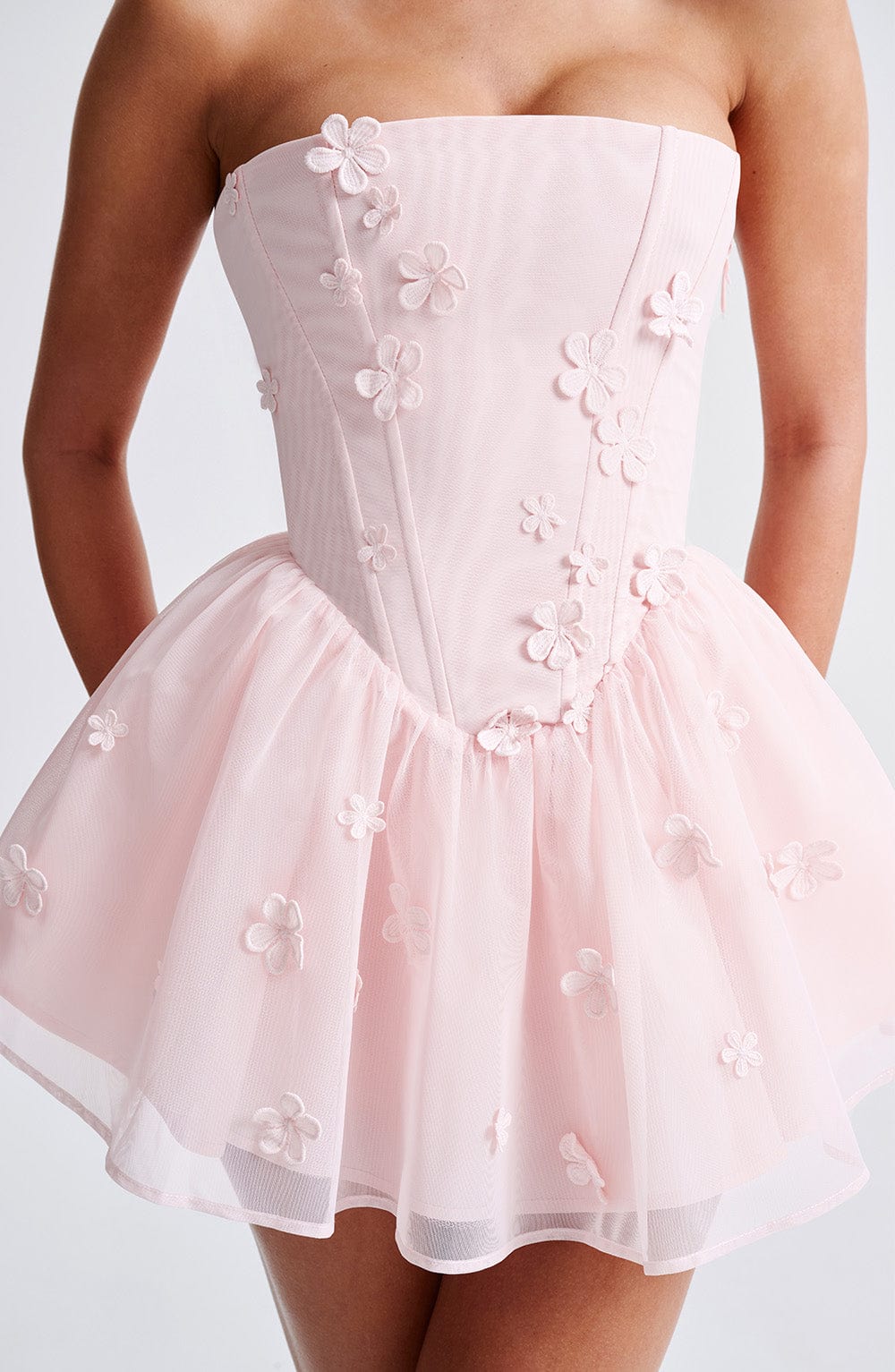 Lumaine Playsuit in Blush by Clandour, product photo 8