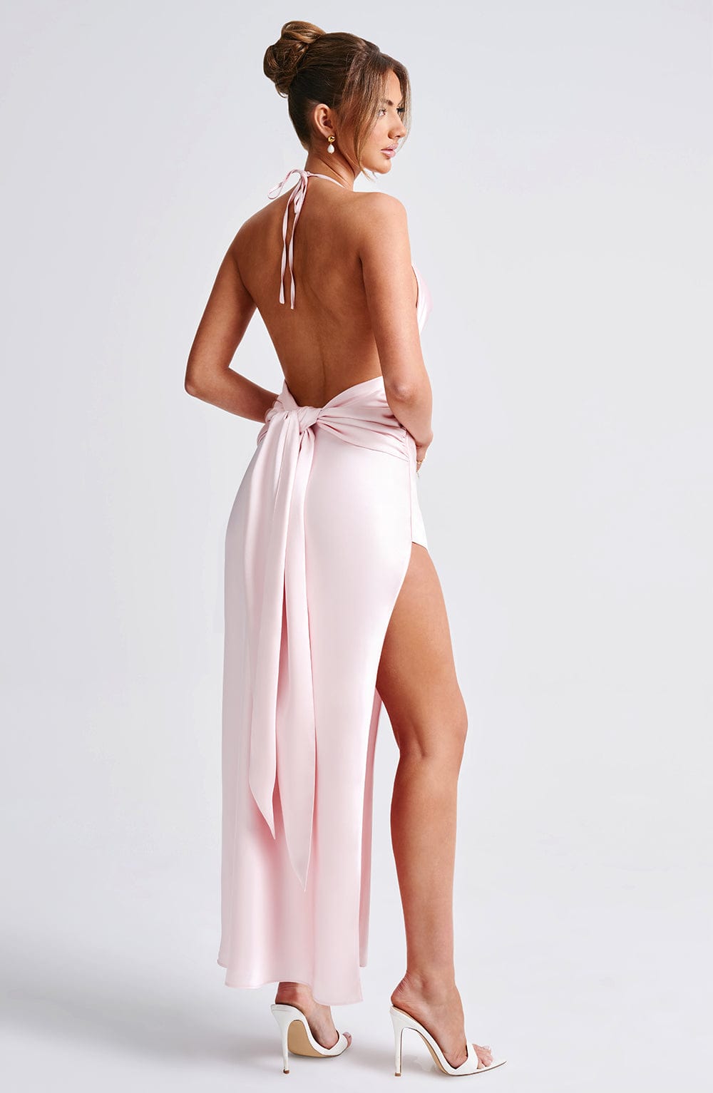 Lumalina Maxi Dress in Blush by Clandour, product photo 5