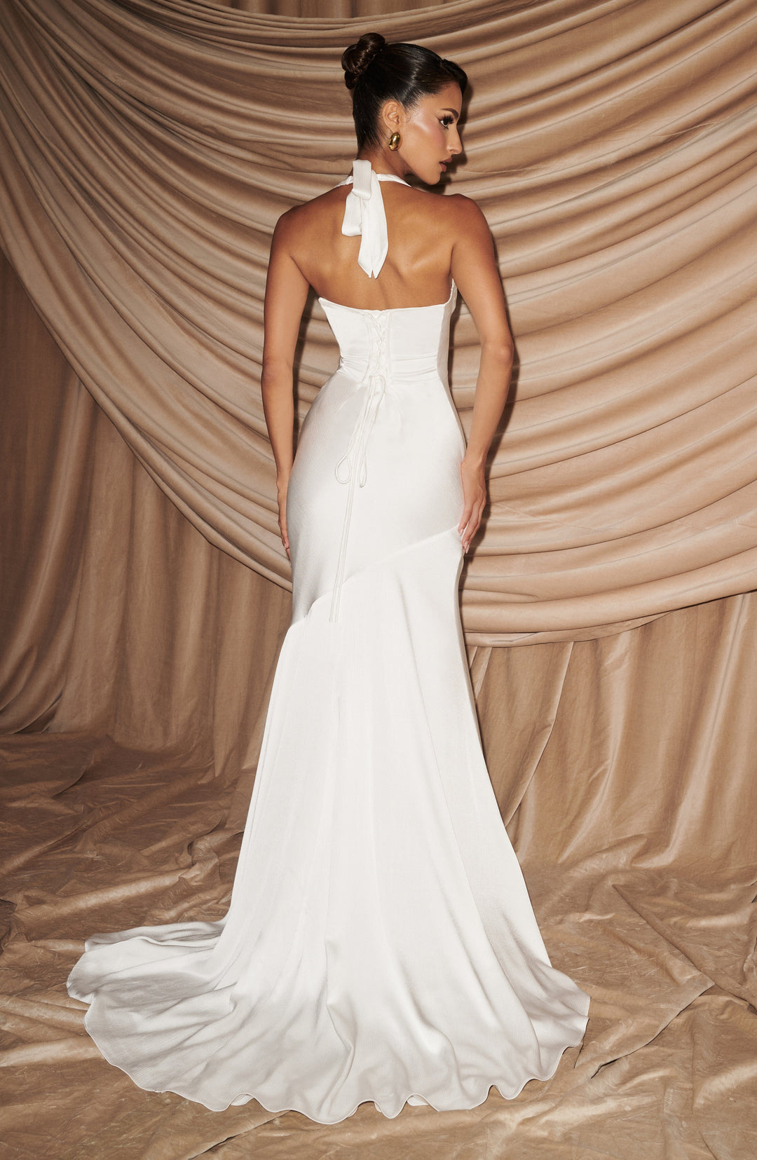 Lumalise Gown in Ivory by Clandour, product photo 5