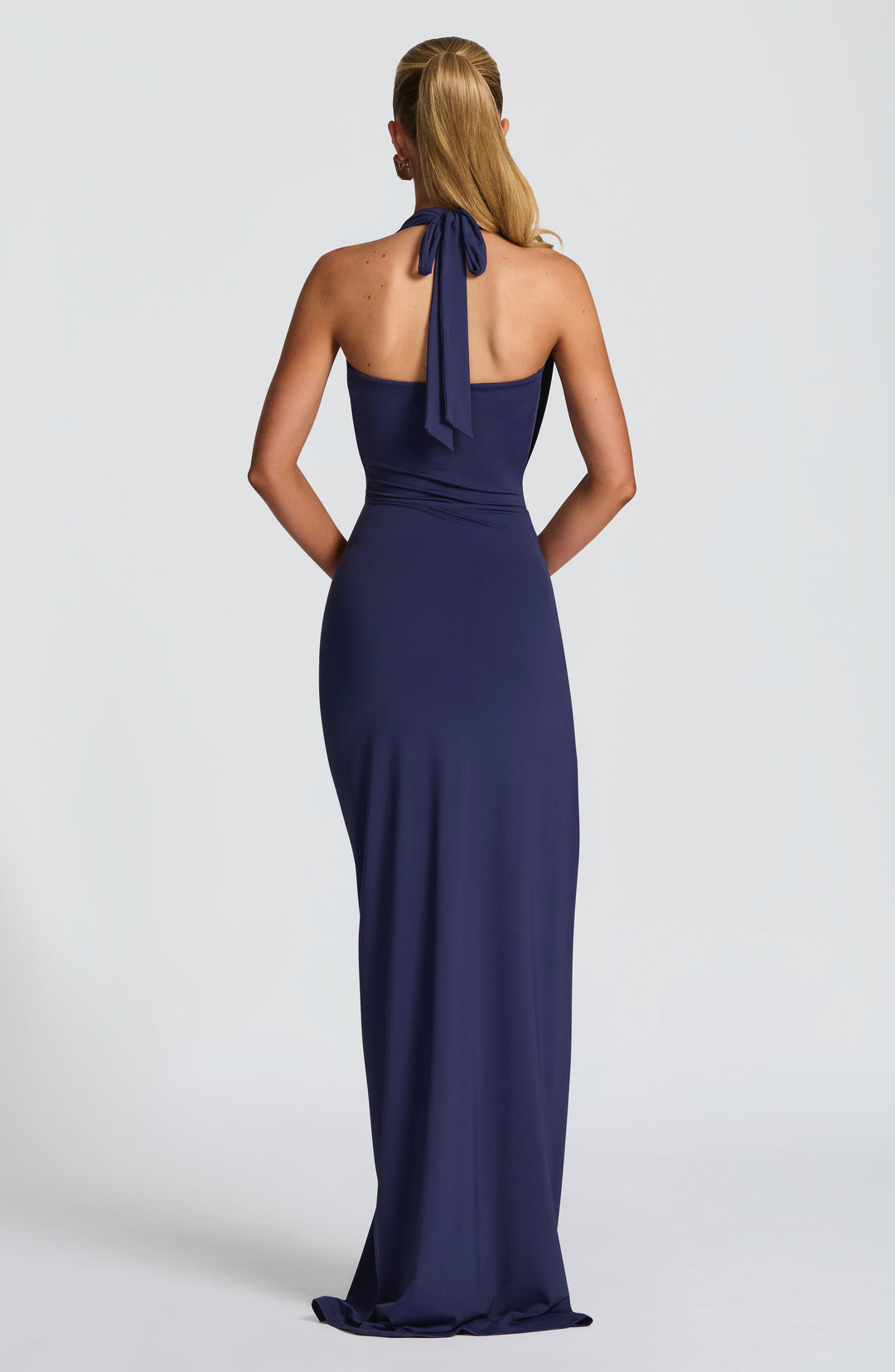 Lumamira Maxi Dress in Navy by Clandour, product photo 5