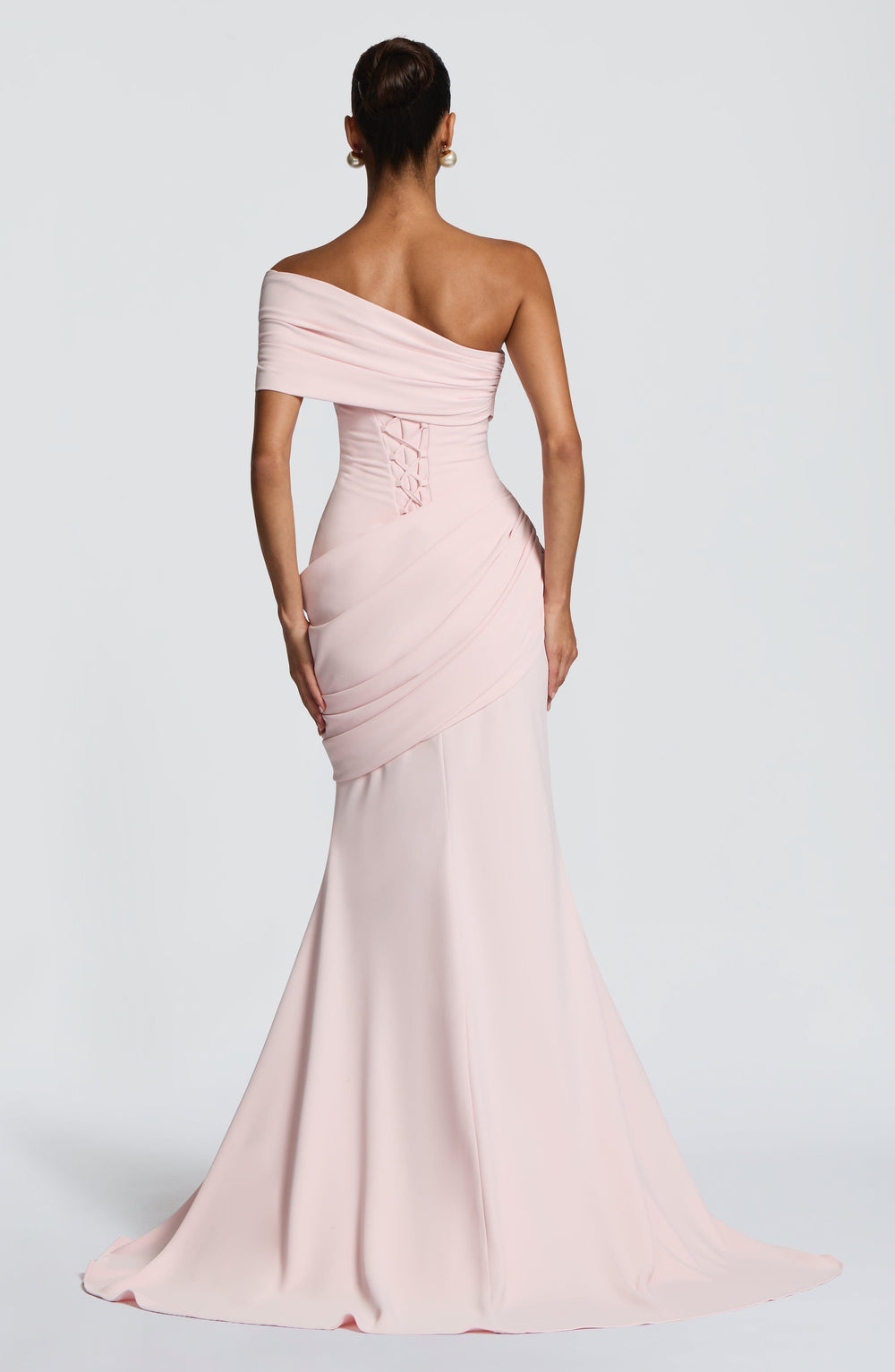 Lumanna Gown in Blush by Clandour, product photo 2