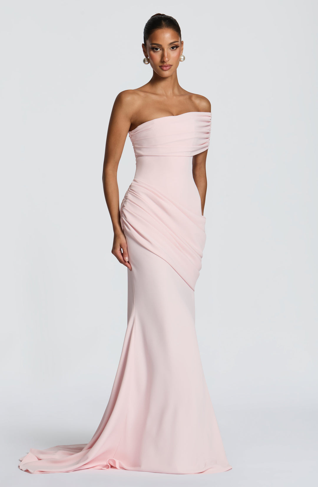 Lumanna Gown in Blush by Clandour, product photo 3