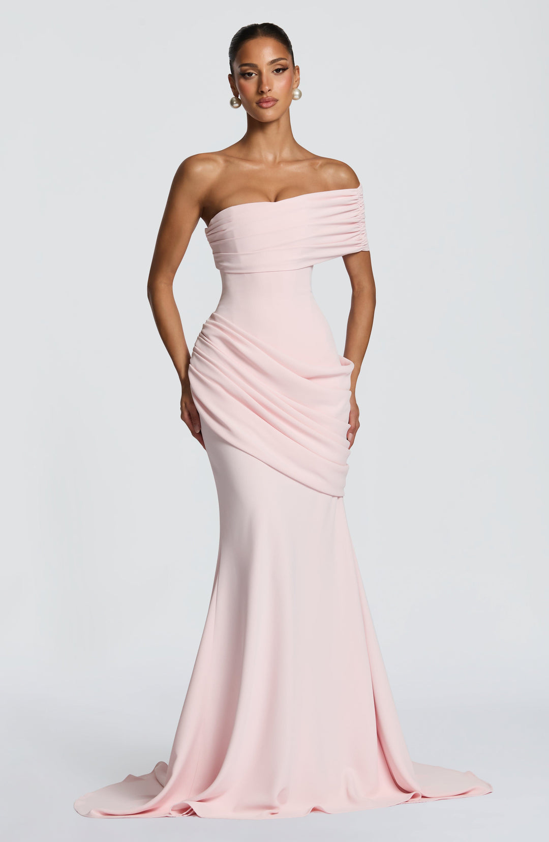 Lumanna Gown in Blush by Clandour, product photo 6