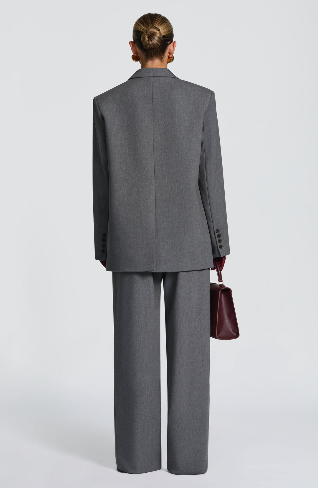 Lumanora Pants in Grey Marl by Clandour, product photo 10