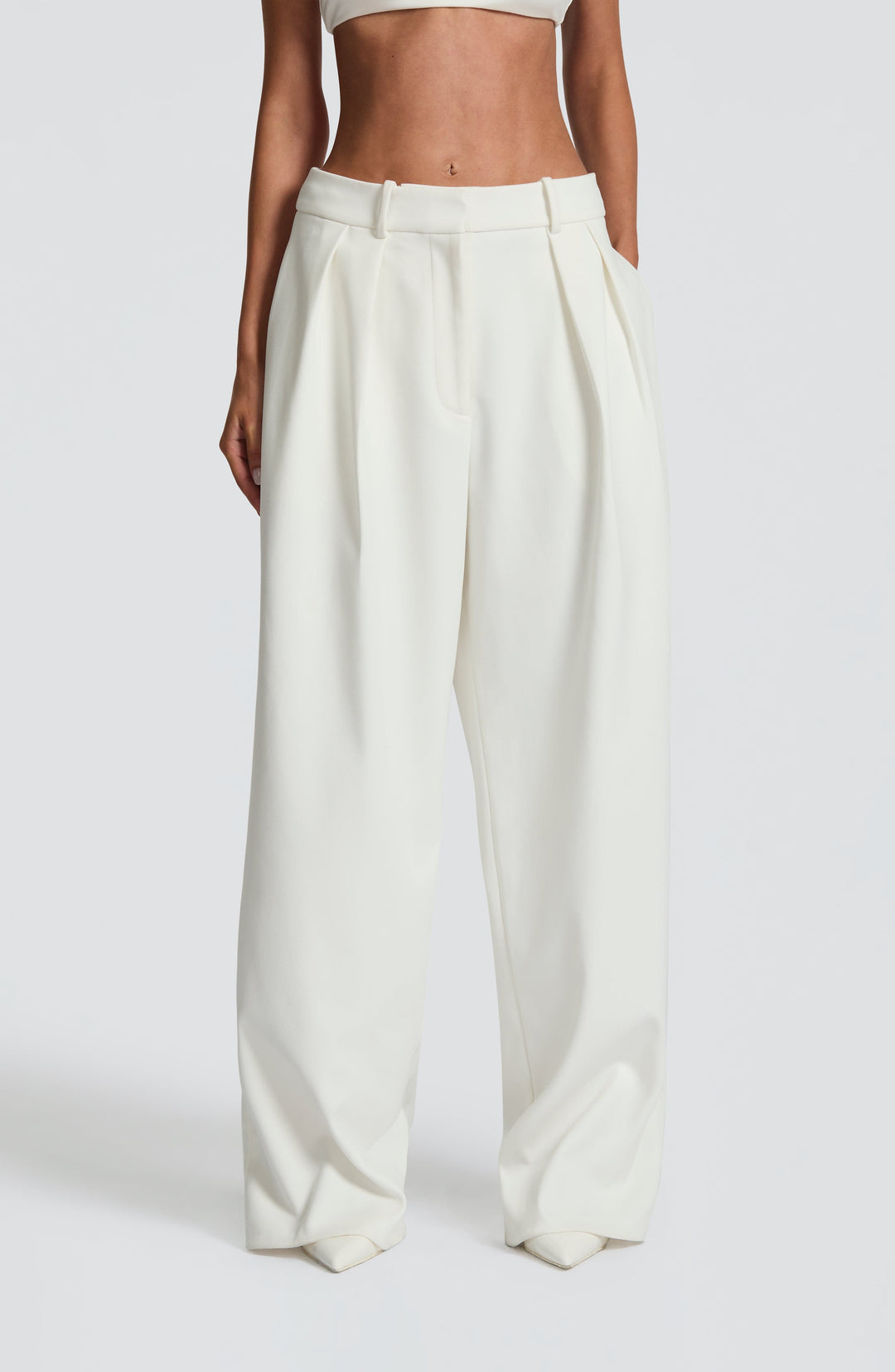 Lumanora Pants in Ivory by Clandour, product photo 4