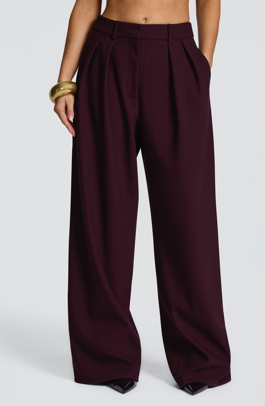 Lumanora Pants in Plum by Clandour, product photo 4