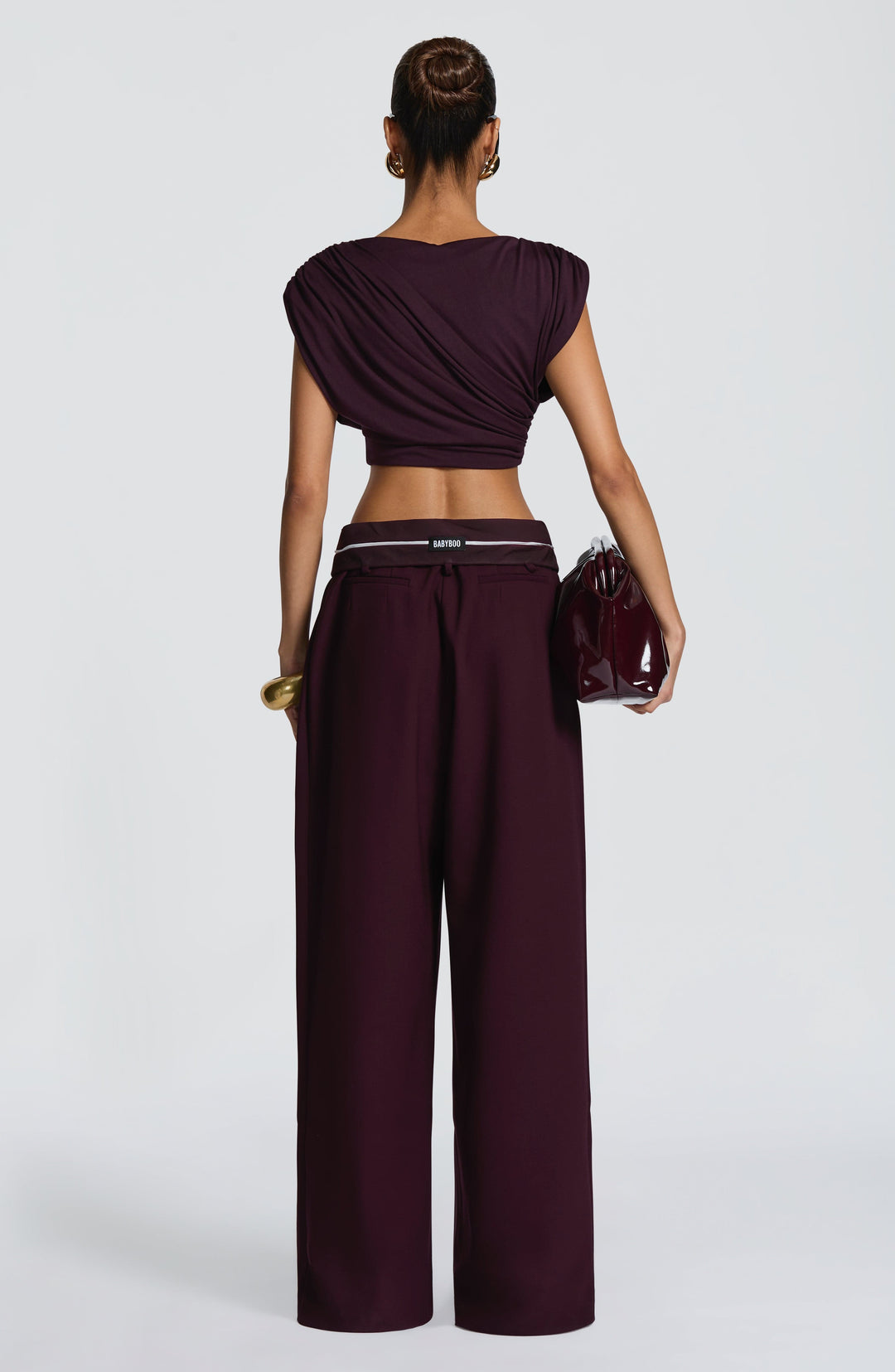Lumanora Pants in Plum by Clandour, product photo 7