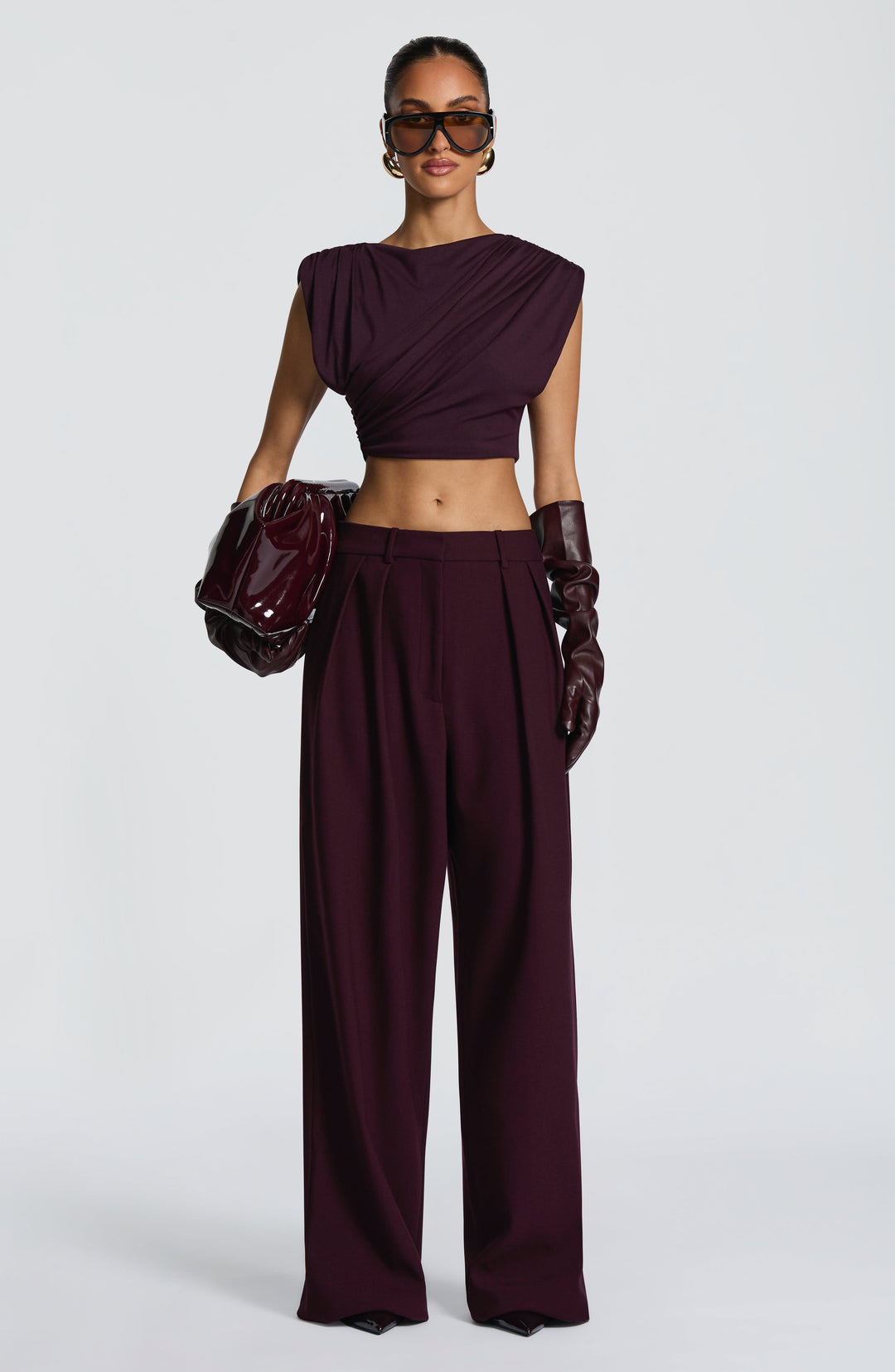 Lumanora Pants in Plum by Clandour, product photo 16