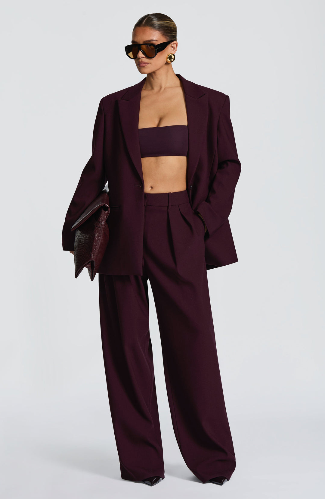 Lumanora Pants in Plum by Clandour, product photo 17