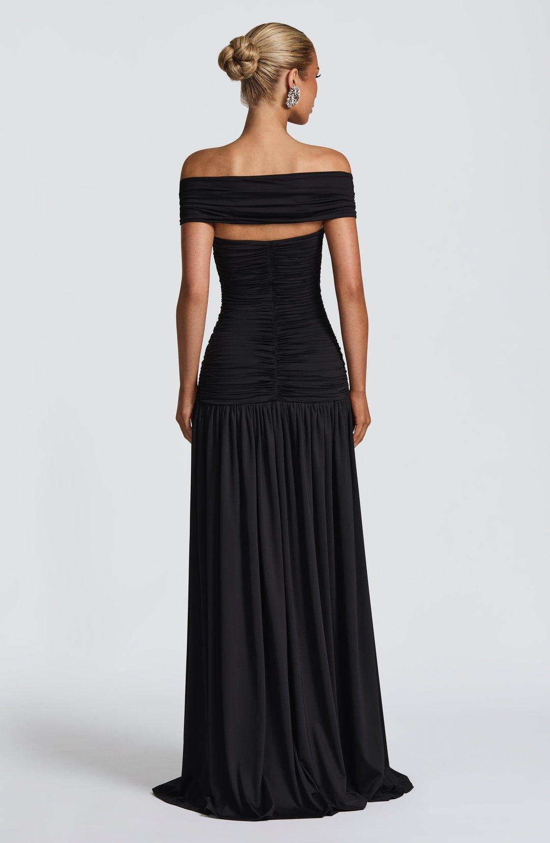 Lumaola Maxi Dress in Black by Clandour, product photo 3