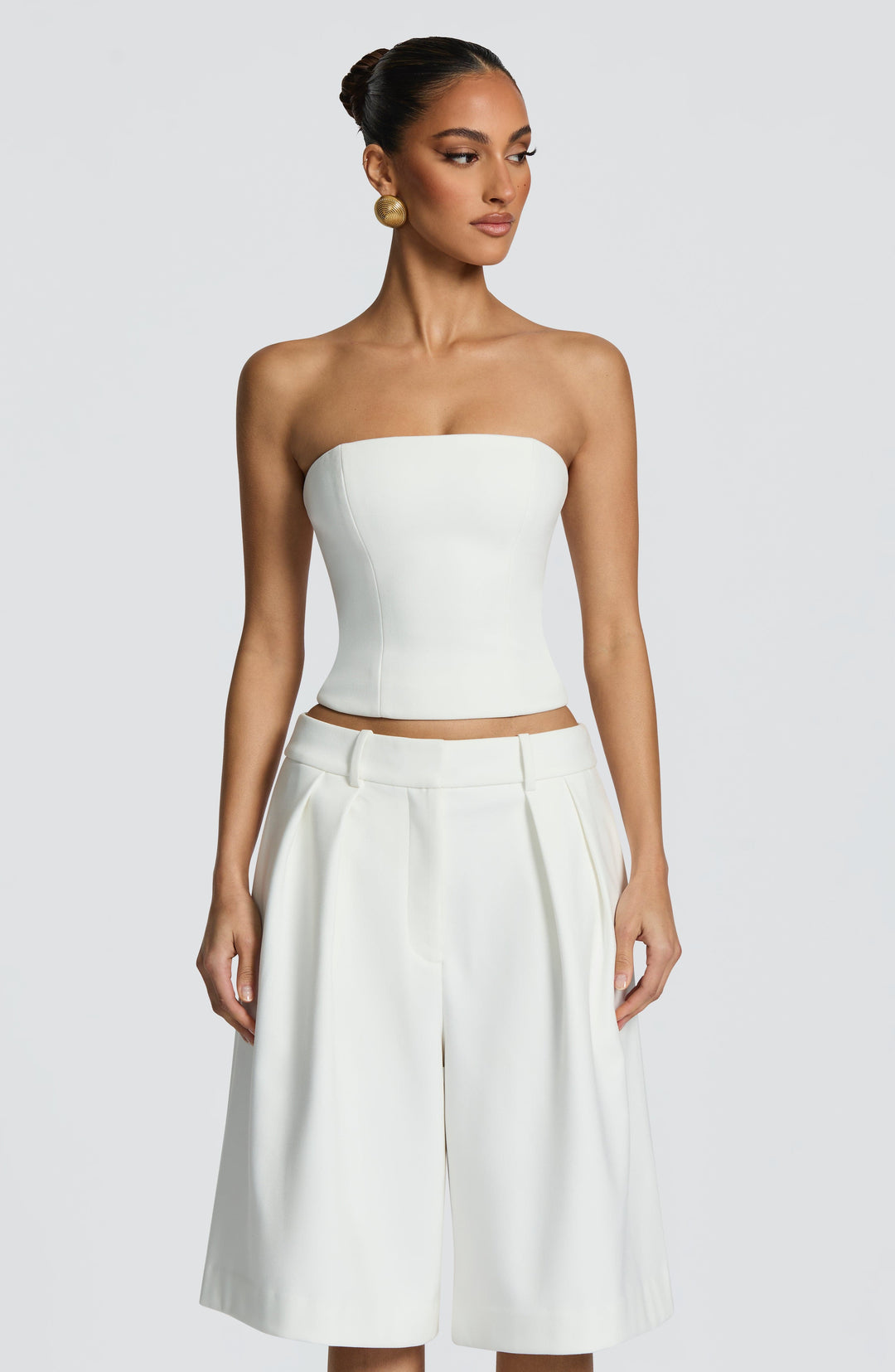 Lumaoria Top in Ivory by Clandour, product photo 7