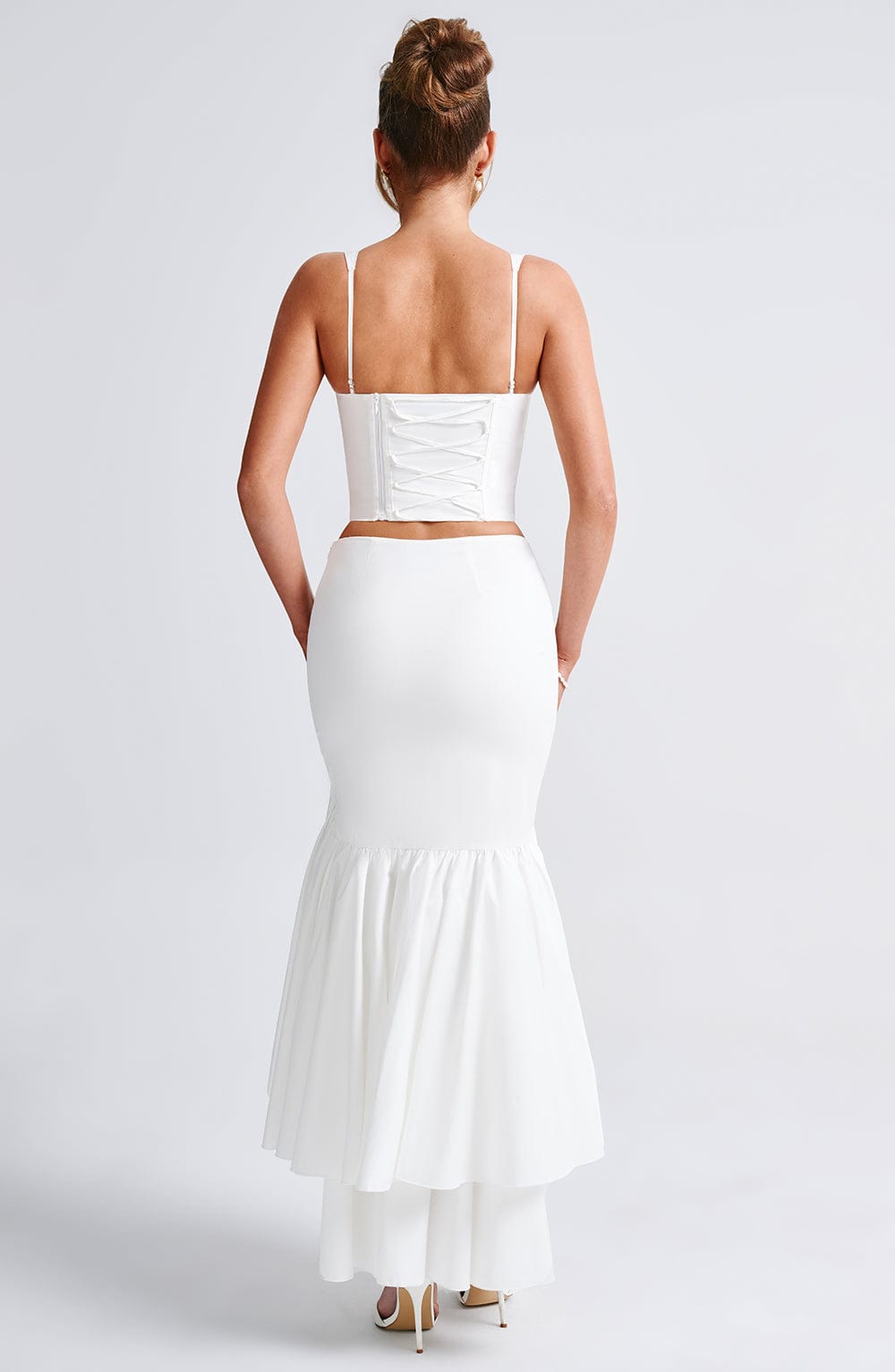 Lumavieve Corset in Ivory by Clandour, product photo 7