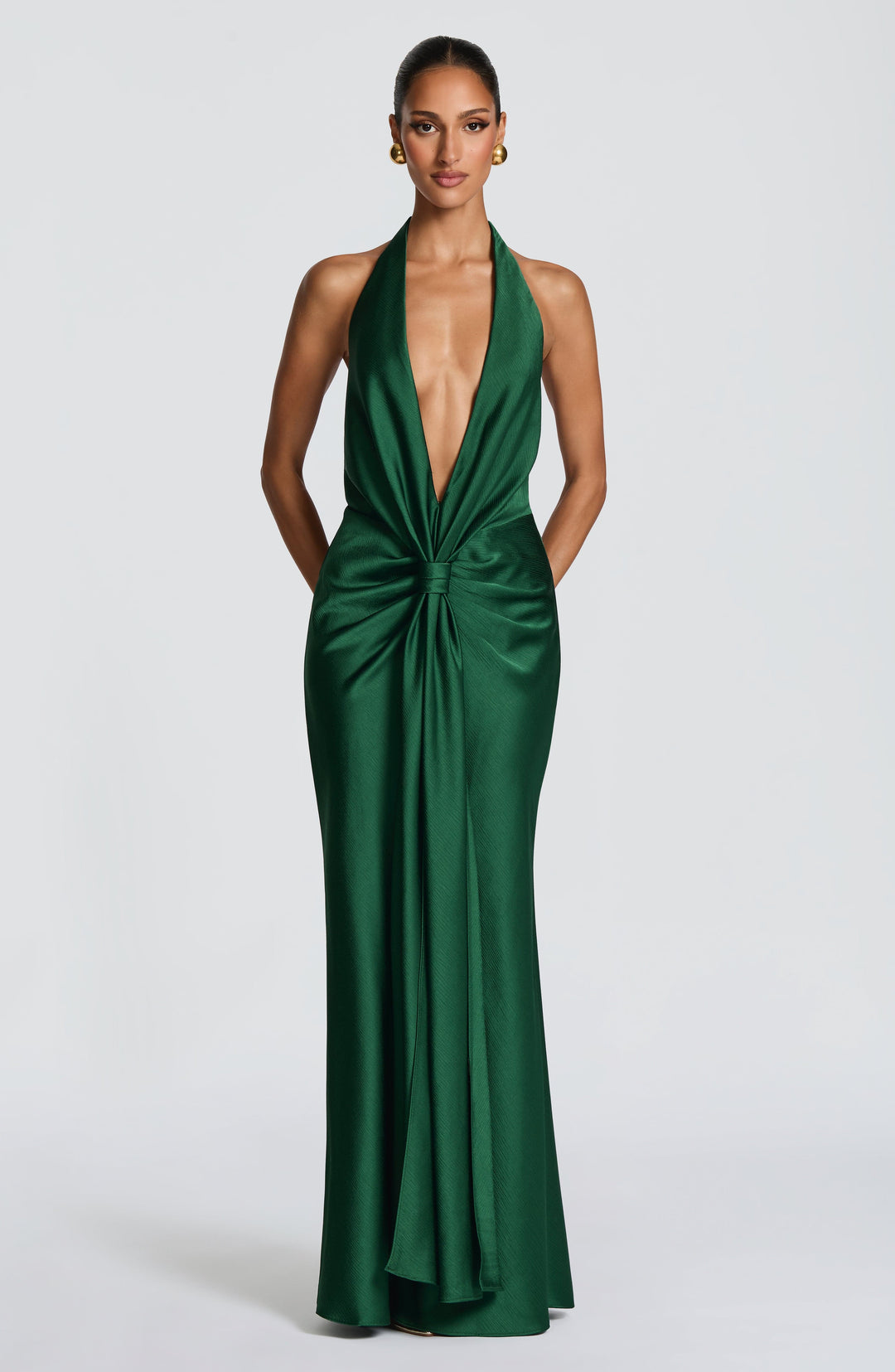 Miralise Gown in Emerald by Clandour, product photo 7