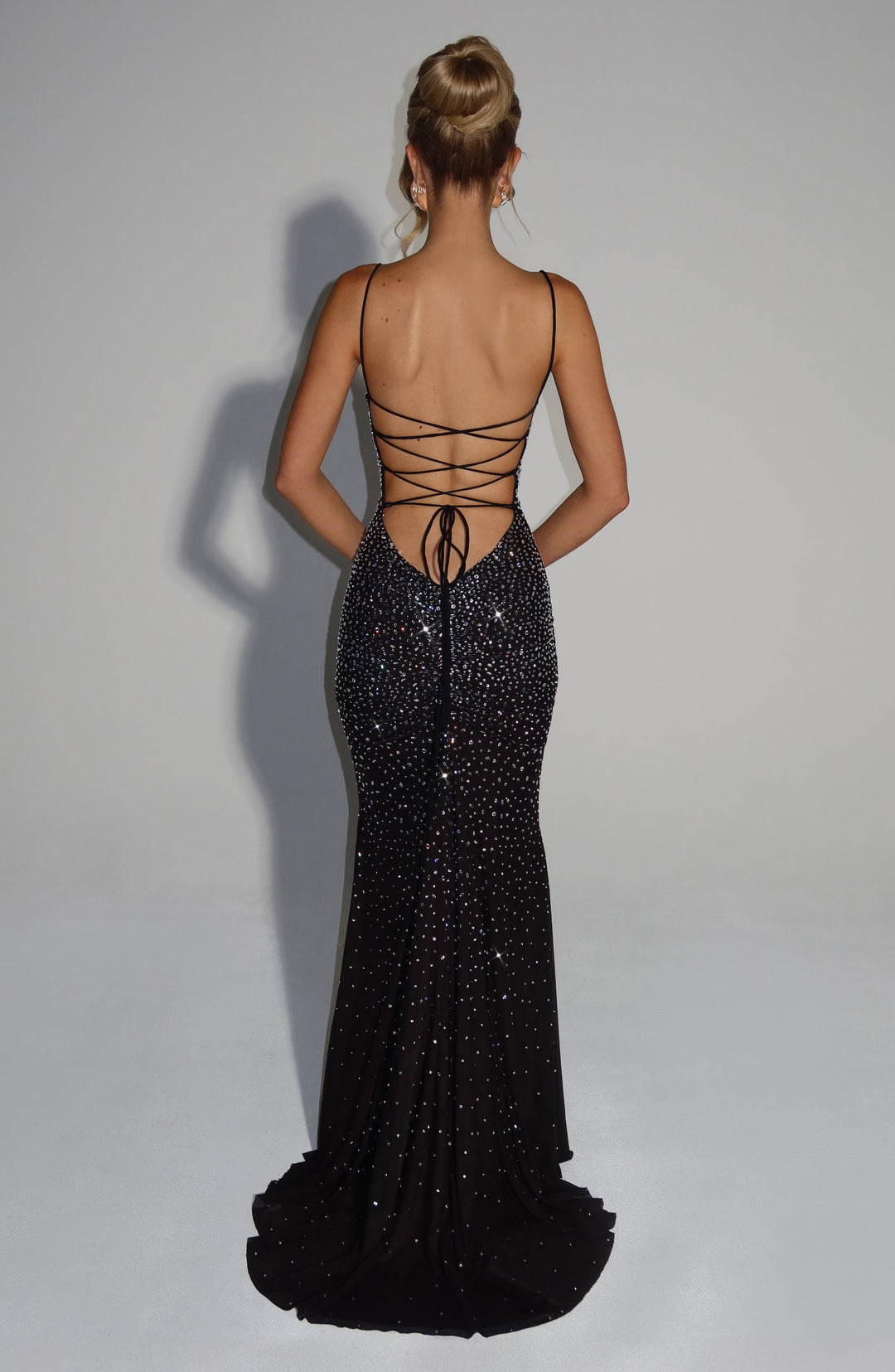 Nolaelle Gown in Black by Clandour, product photo 3