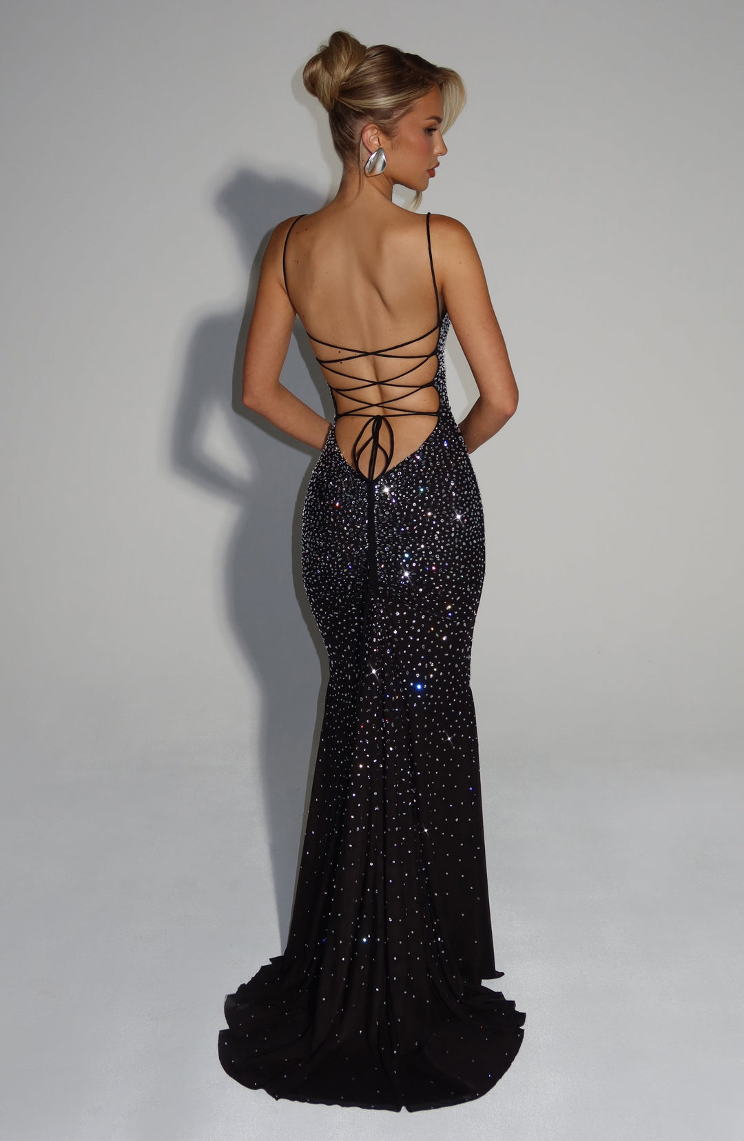 Nolaelle Gown in Black by Clandour, product photo 6