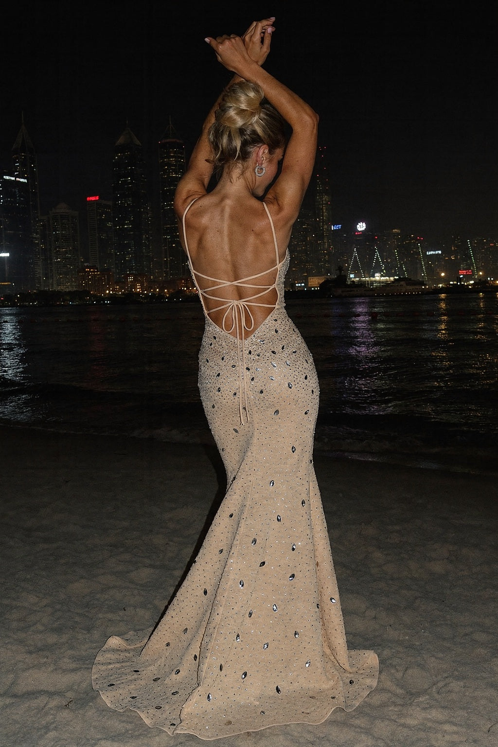 Clandour | Nolaelle Gown - Nude - product photo 2