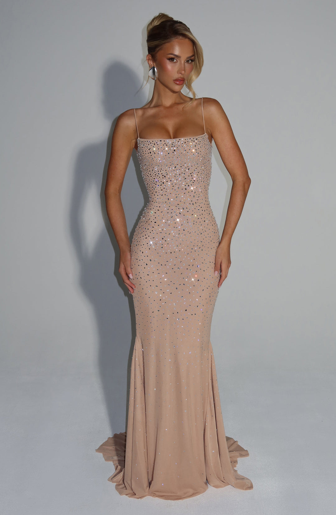 Nolaelle Gown in Nude by Clandour, product photo 4
