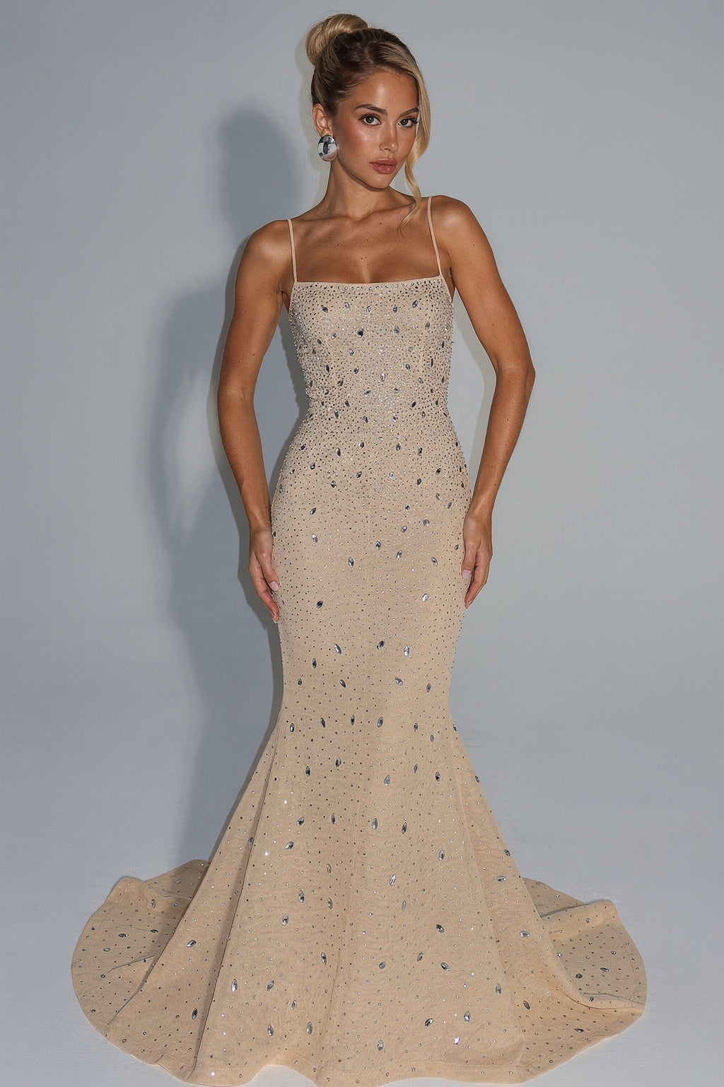 Clandour | Nolaelle Gown - Nude - product photo 4