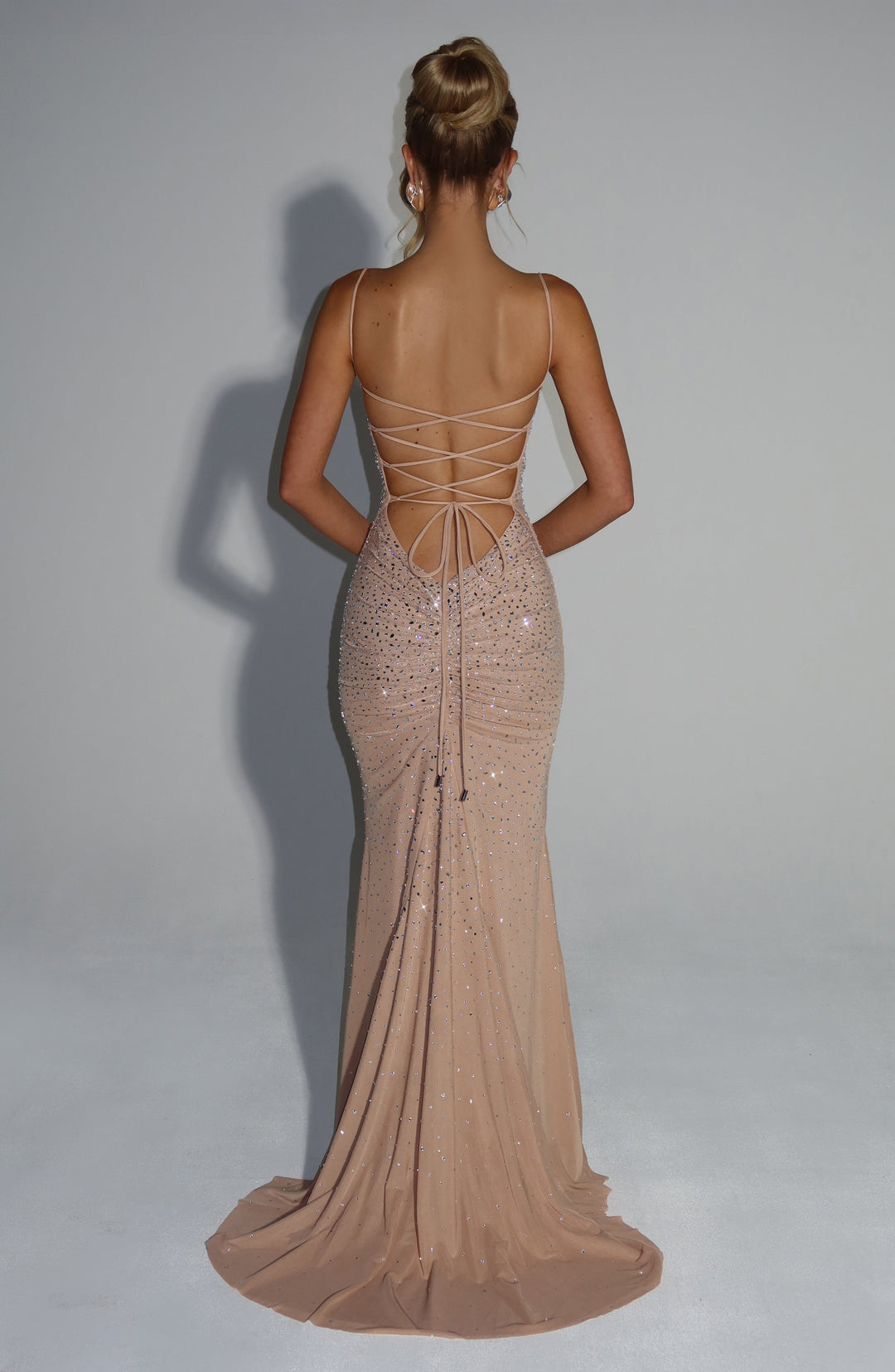 Nolaelle Gown in Nude by Clandour, product photo 5
