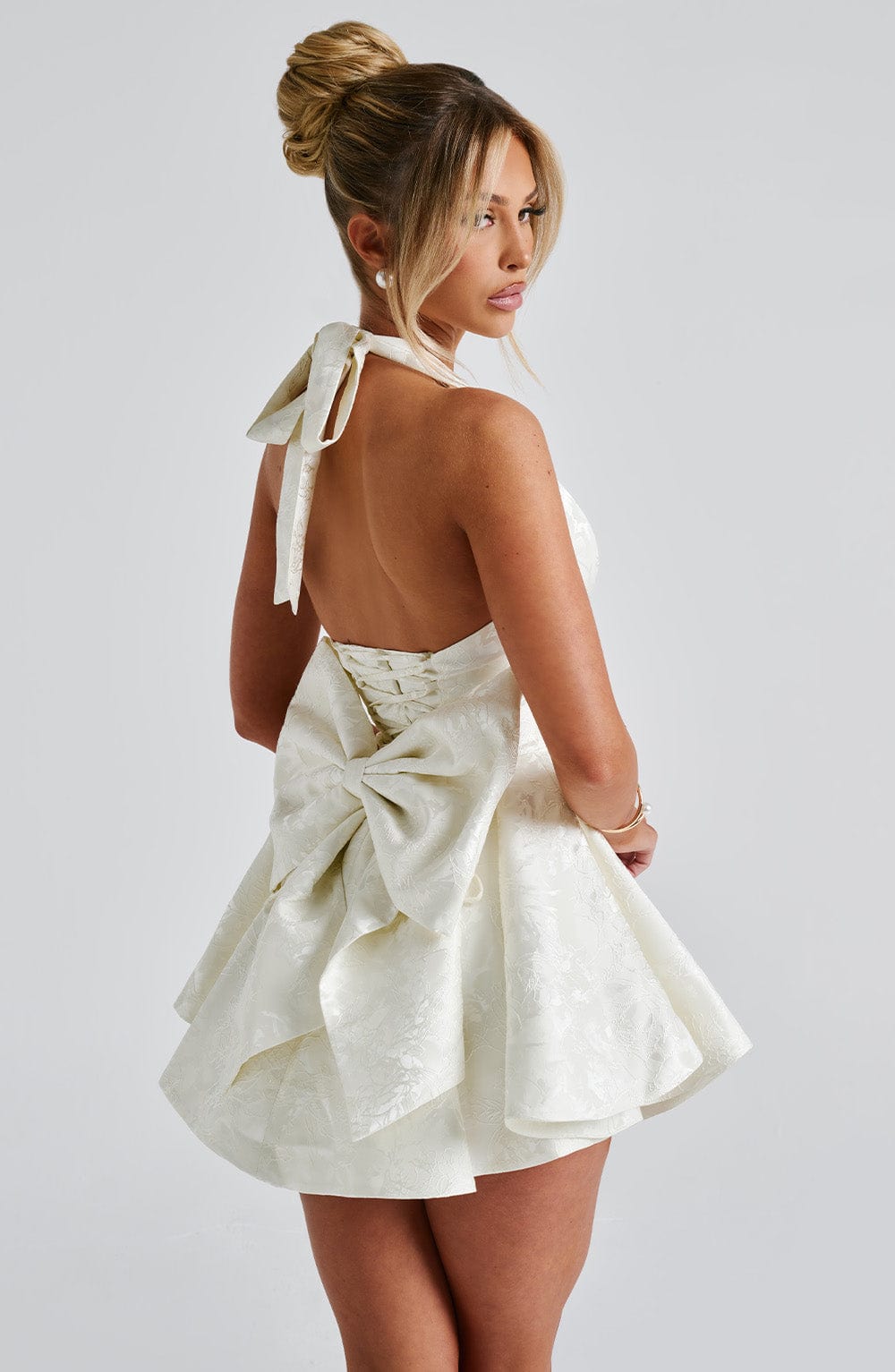 Nolaessa Playsuit in Ivory by Clandour, product photo 12