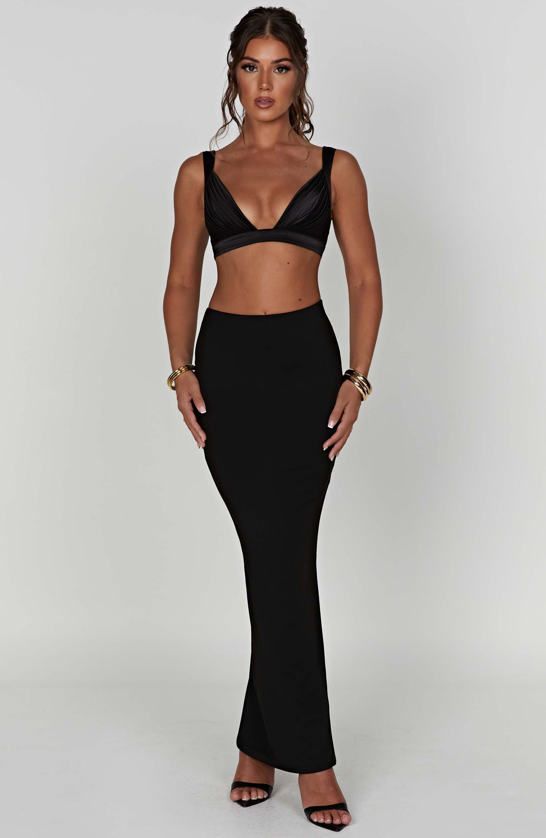 Nolaia Top in Black by Clandour, product photo 4