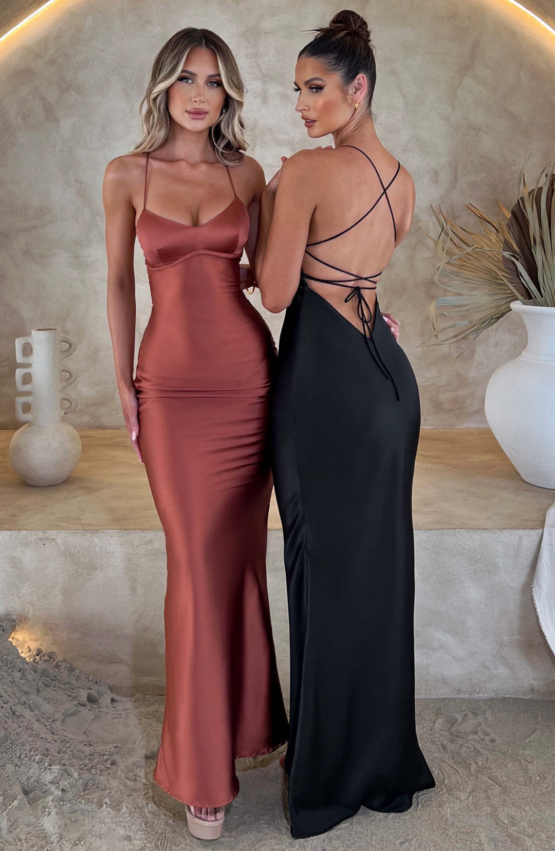 Nolamira Maxi Dress in Black by Clandour, product photo 3