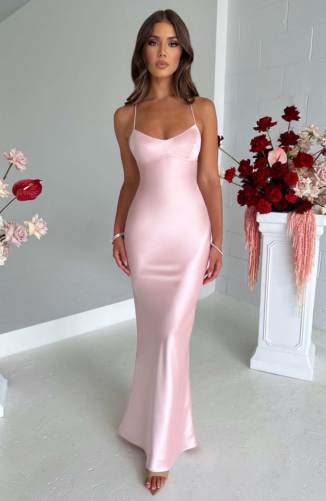 Nolamira Maxi Dress in Blush by Clandour, product photo 3