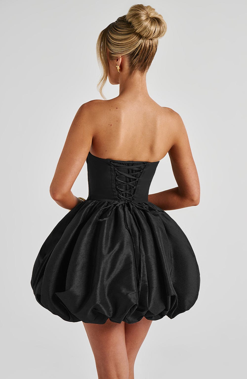 Nolanna Mini Dress in Black by Clandour, product photo 9