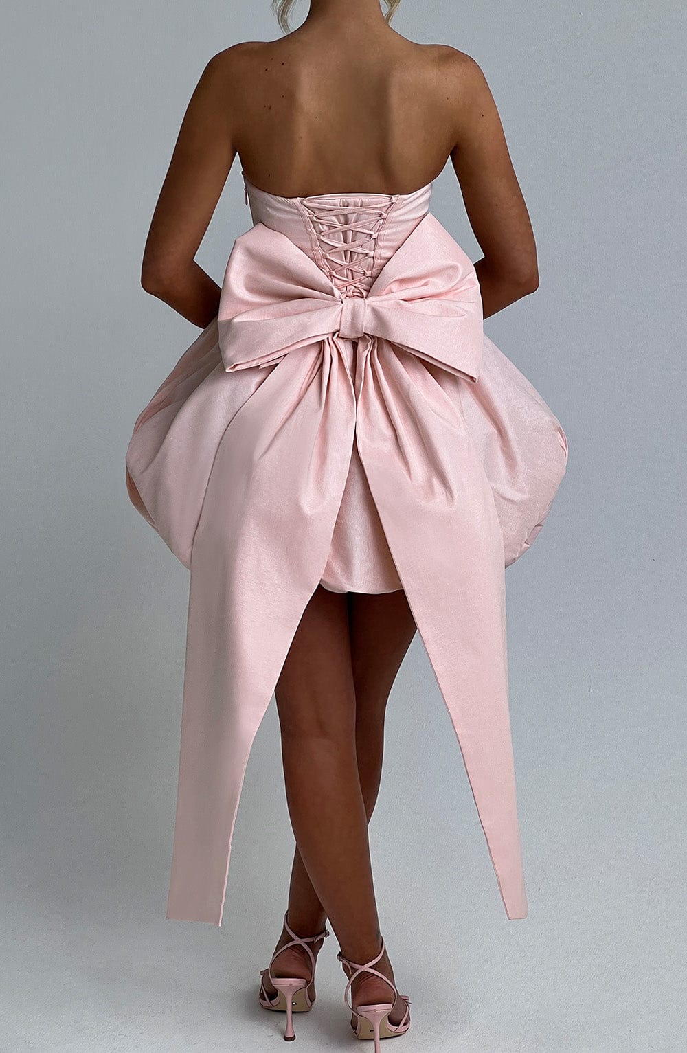 Nolanna Mini Dress in Blush by Clandour, product photo 3