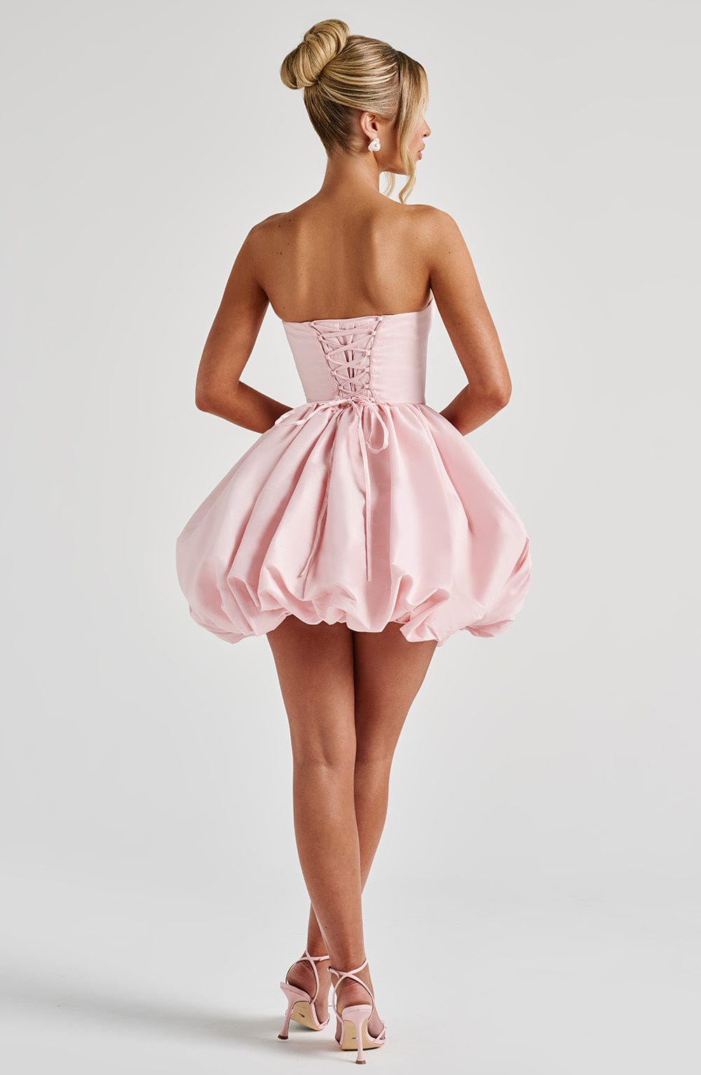 Nolanna Mini Dress in Blush by Clandour, product photo 10