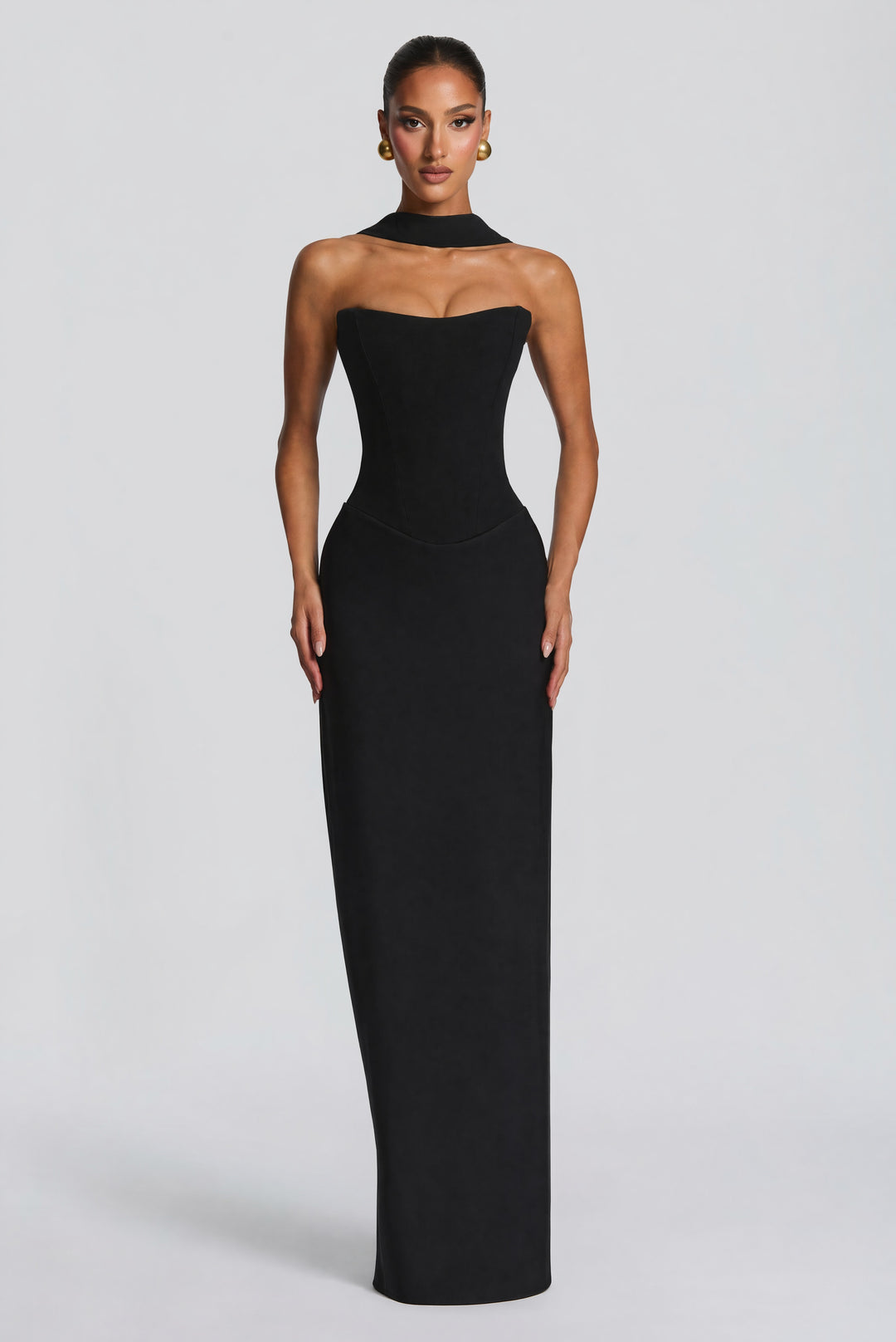 Clandour | Nolaoria Maxi Dress - Black - product photo 1