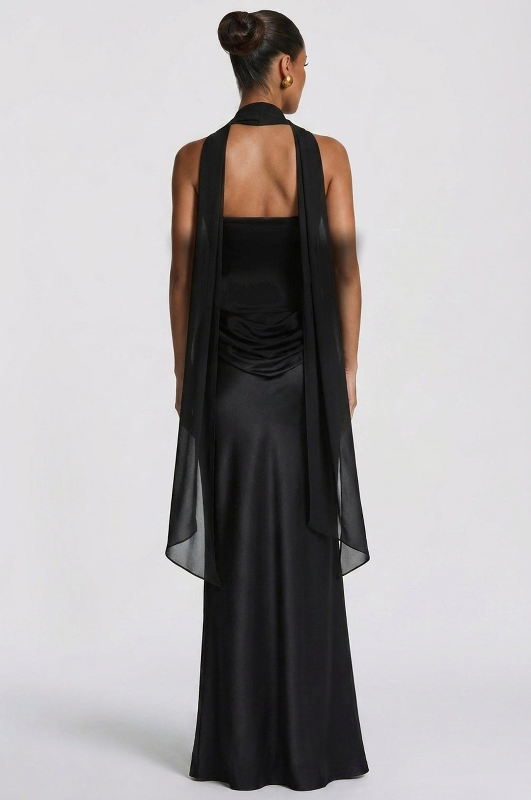 Clandour | Nolaoria Maxi Dress - Black - product photo 2