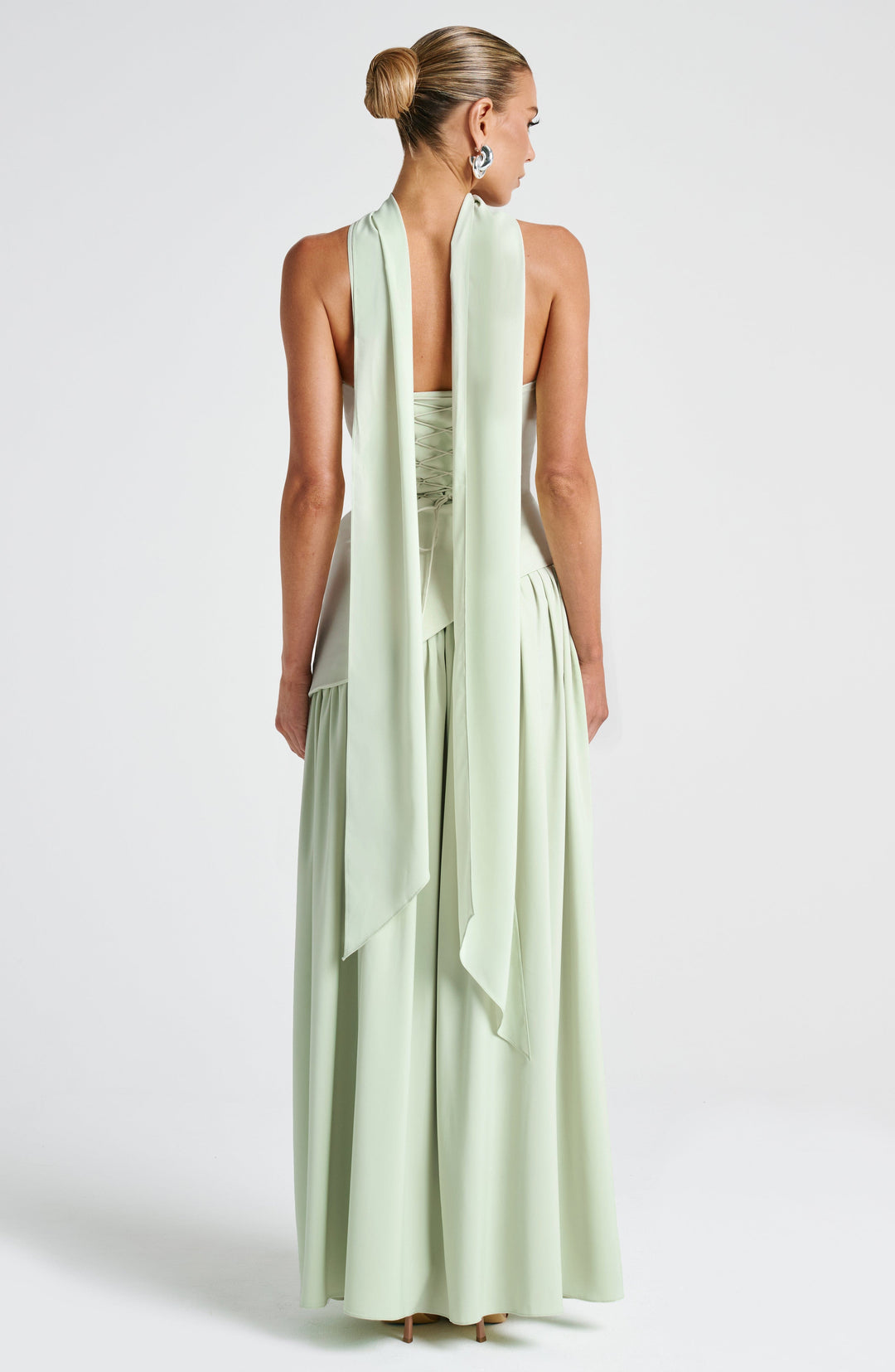 Nolavieve Maxi Dress in Mint by Clandour, product photo 5