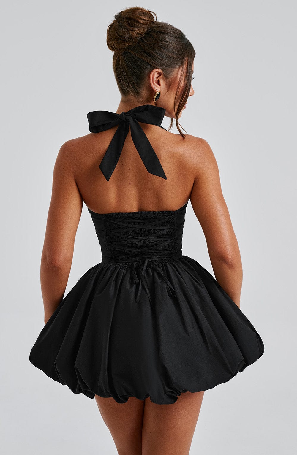 Oriaelle Mini Dress in Black by Clandour, product photo 4