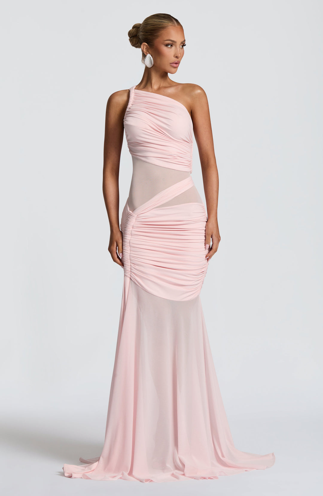 Oriaine Maxi Dress in Blush by Clandour, product photo 1