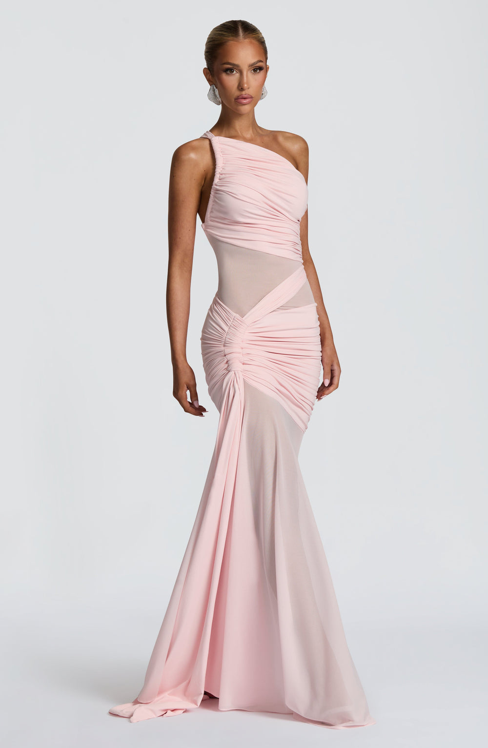 Oriaine Maxi Dress in Blush by Clandour, product photo 2