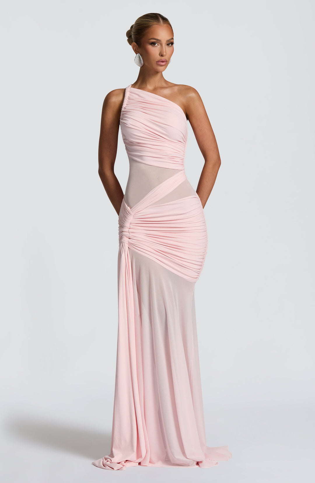 Oriaine Maxi Dress in Blush by Clandour, product photo 11